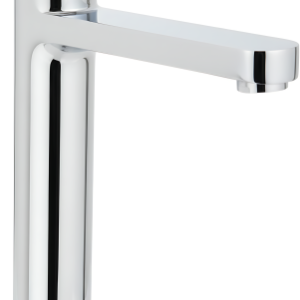 single-lever-high-basin-mixer-with-braided-hoses